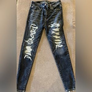 American Eagle super super stretch x. Size 4. High waist